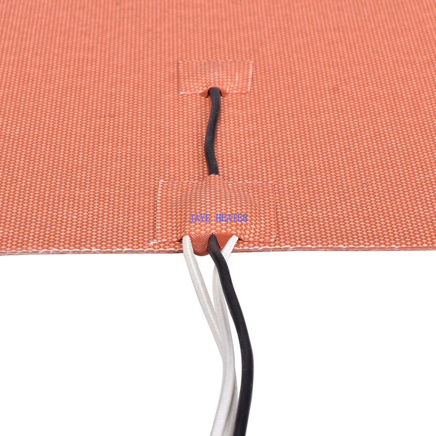 Glass fiber silicone rubber heater
