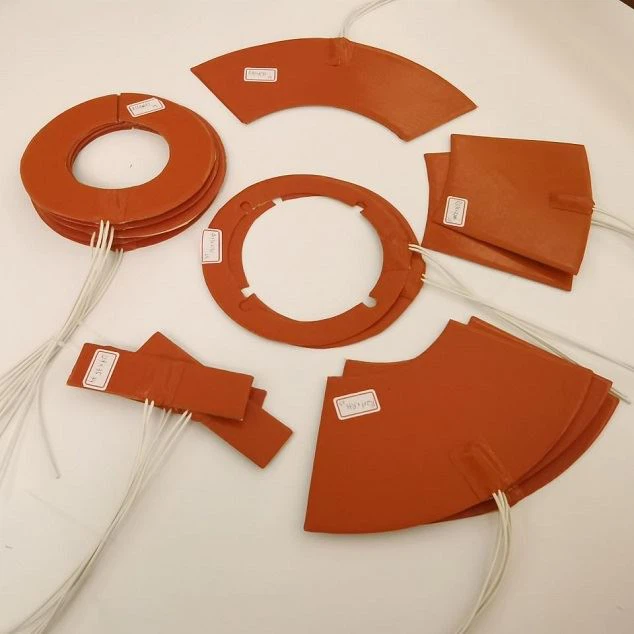 Réchauffeur en caoutchouc de silicone pour équipement de sécurité