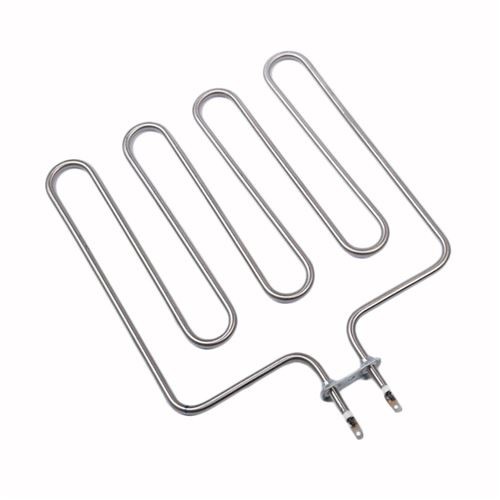 Réchauffeur tubulaire plat en acier inoxydable