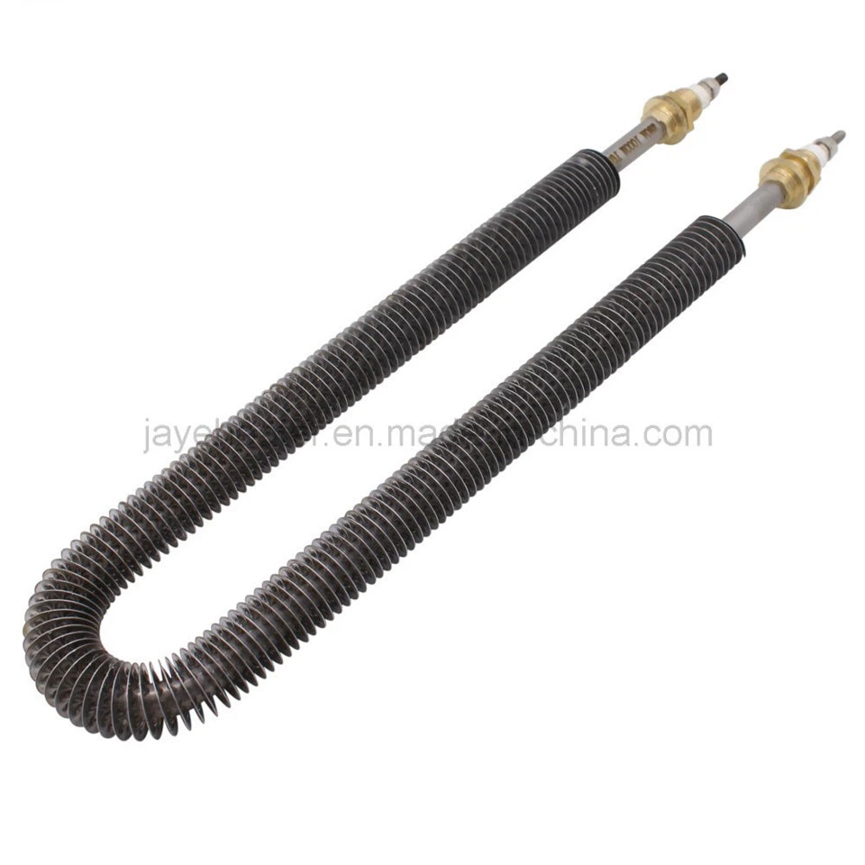 Tube chauffant pour conduit à ailettes