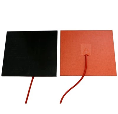 Coussin chauffant en silicone en feuille gravée