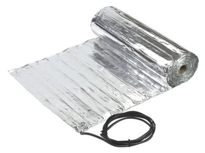 Réchauffeur flexible de papier d'aluminium